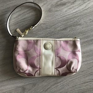 Coach wristlet